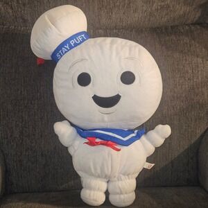 Ghostbusters Stay Puft Marshmallow Man Plush Big‎ Stuffed Animal Toy Collectible